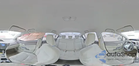 2012 Honda Civic Hybrid from USA, damaged, VIN JHMFB4F21CS000228